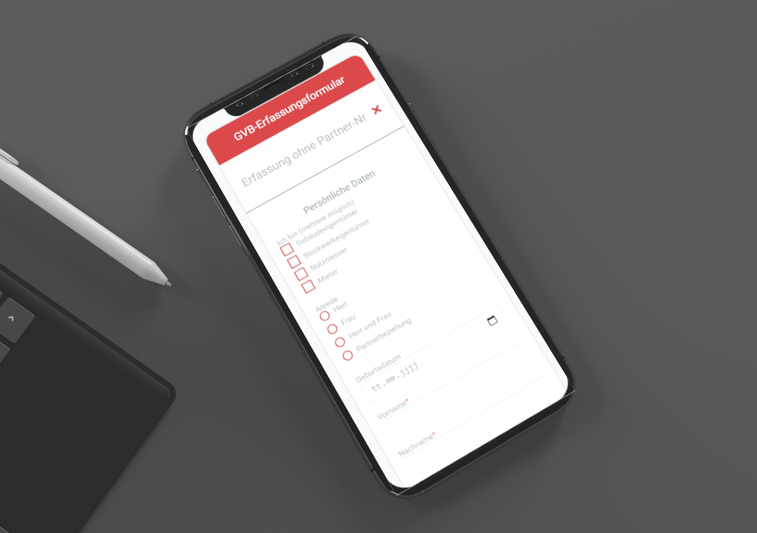 Datenerfassung APP